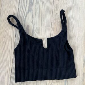 nikki biki black tank top